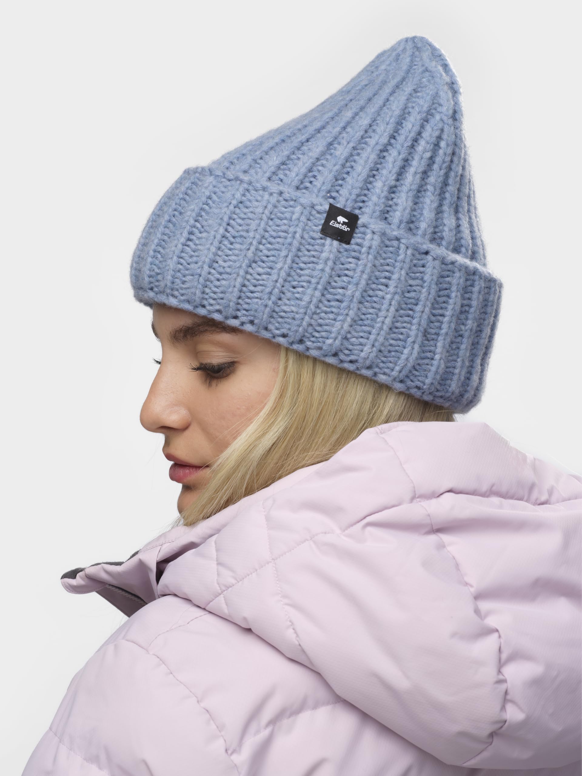 eisb-r-alba-leia-oversized-merino-m-tze-blau-damen image 4