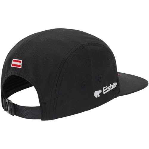 eisb-r-torben-5-panel-cap-ska-schwarz-mit-buckle image 6