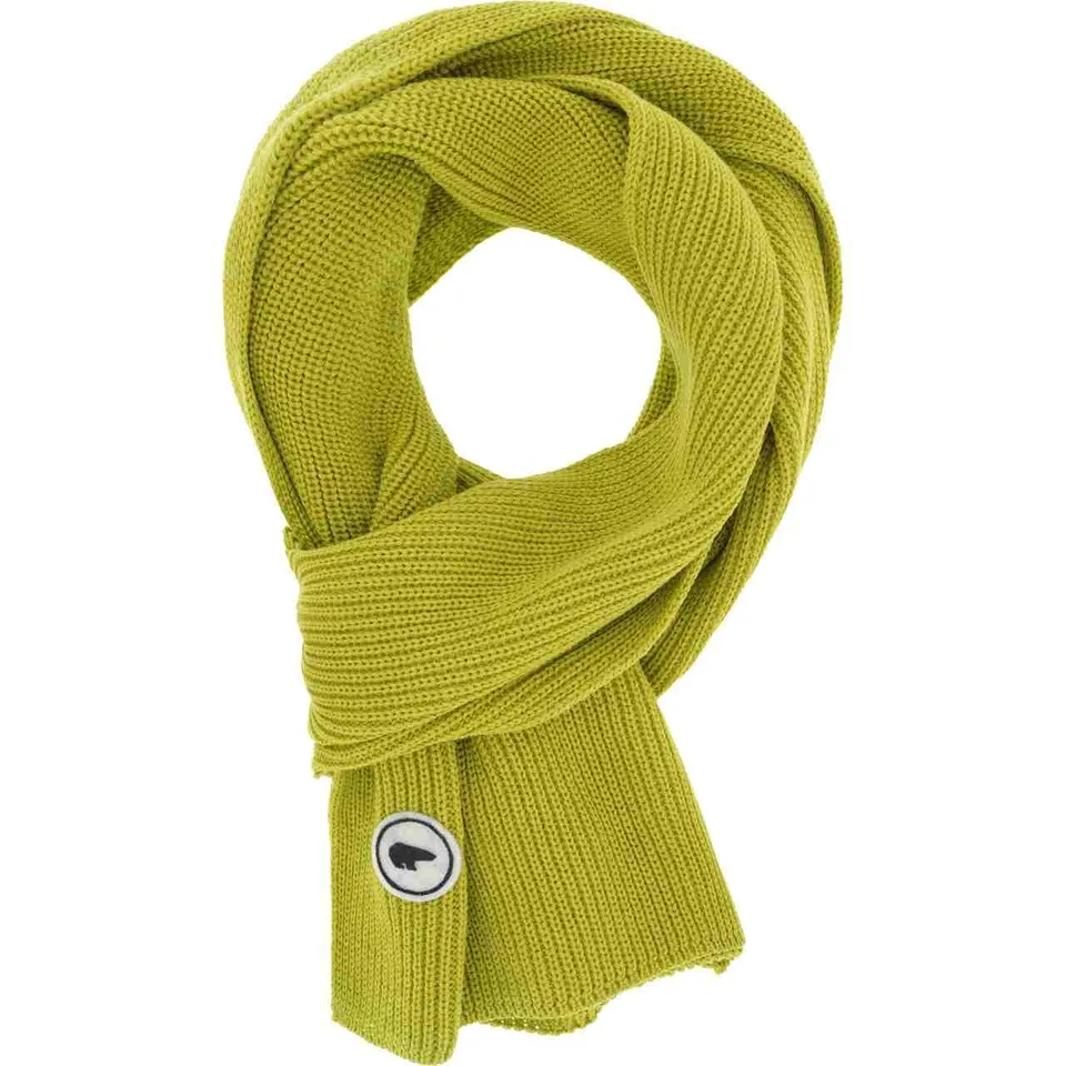 eisb-r-laren-schal-limette-strickschal-warm image 1