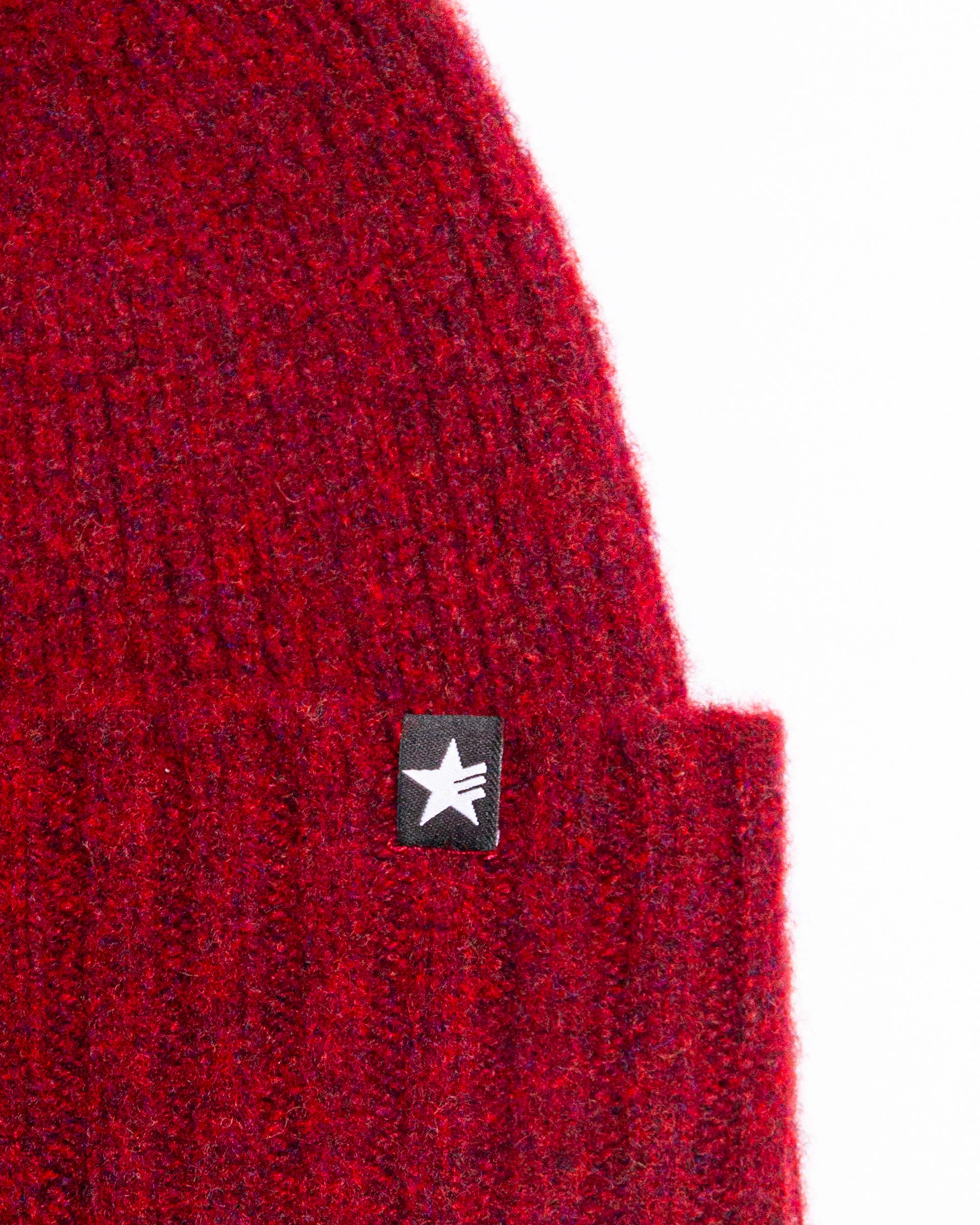 esperando-nordster-beanie-m-tze-weinrot-lammwolle image 2