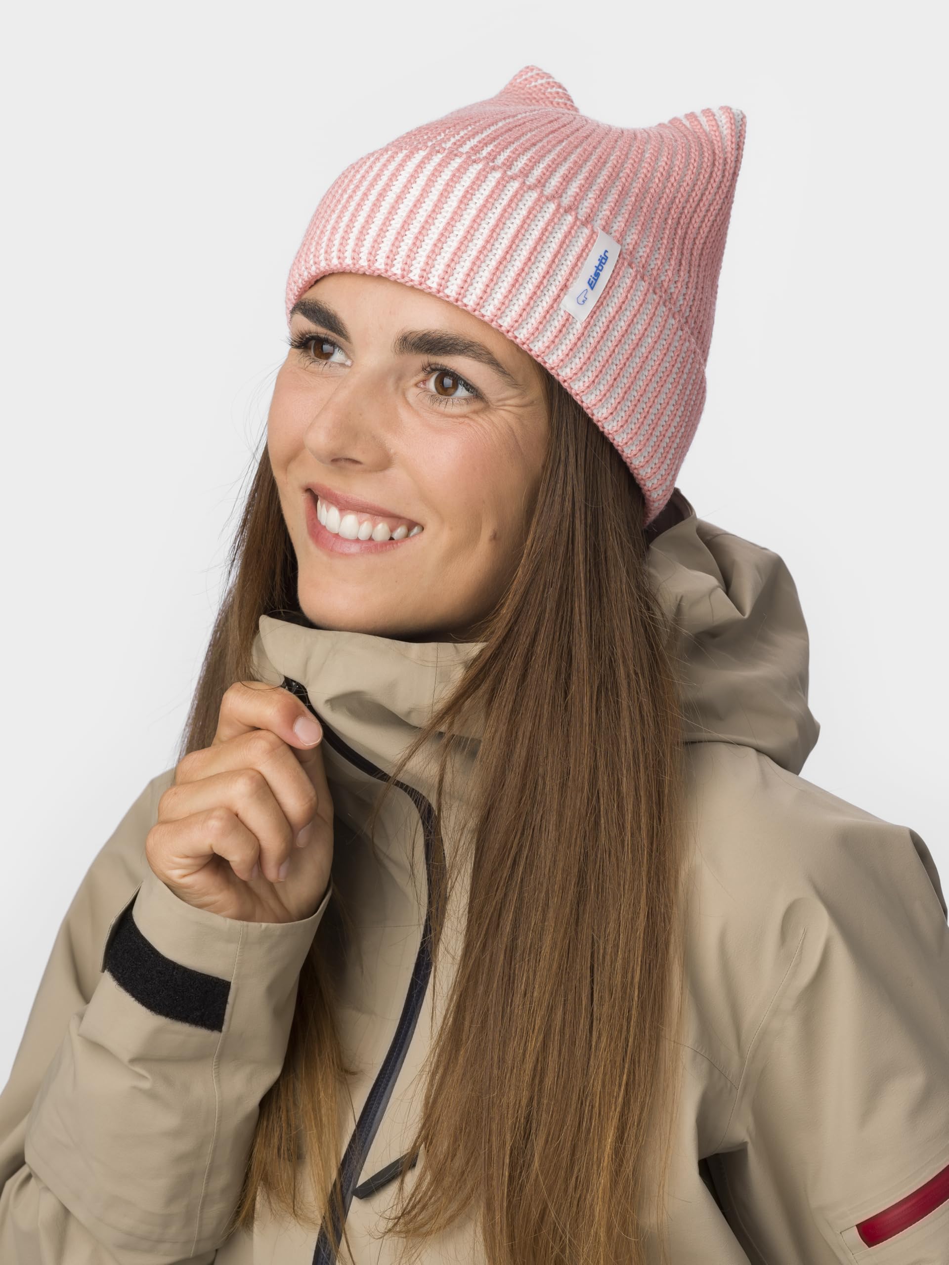 eisb-r-star-sorra-merino-beanie-rosa-fleece-katzenohren image 4