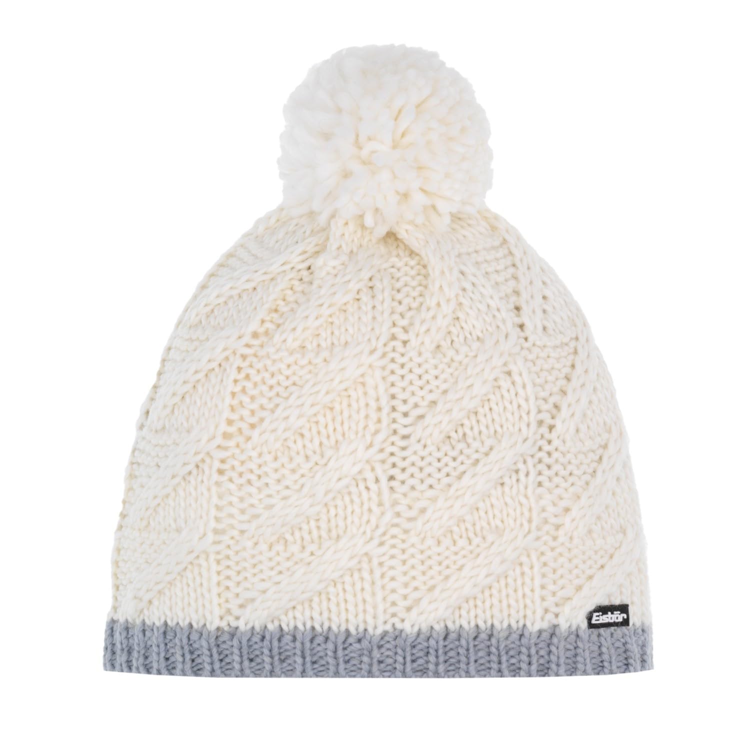 eisb-r-alba-asteria-pompon-m-m-tze-mit-wollbommel image 1