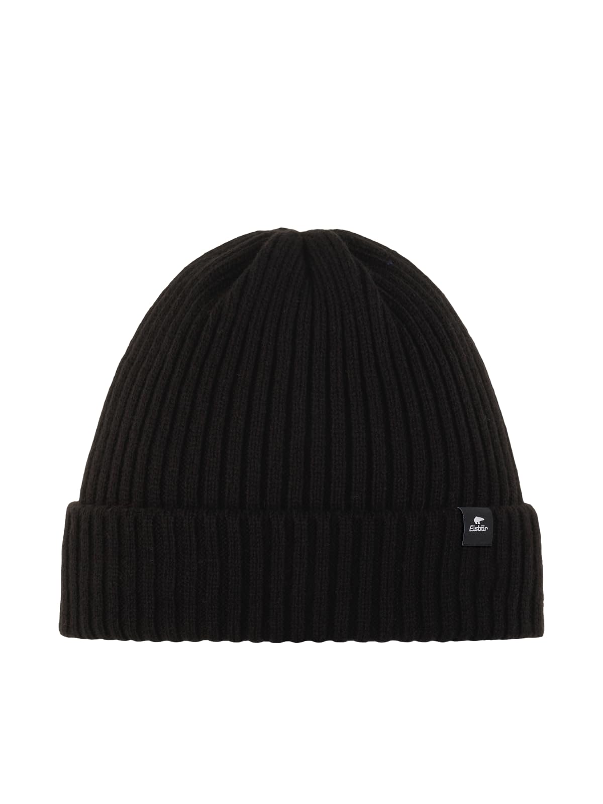 eisb-r-ripp-2-0-grau-beanie-m-tze-mit-umschlag image 1