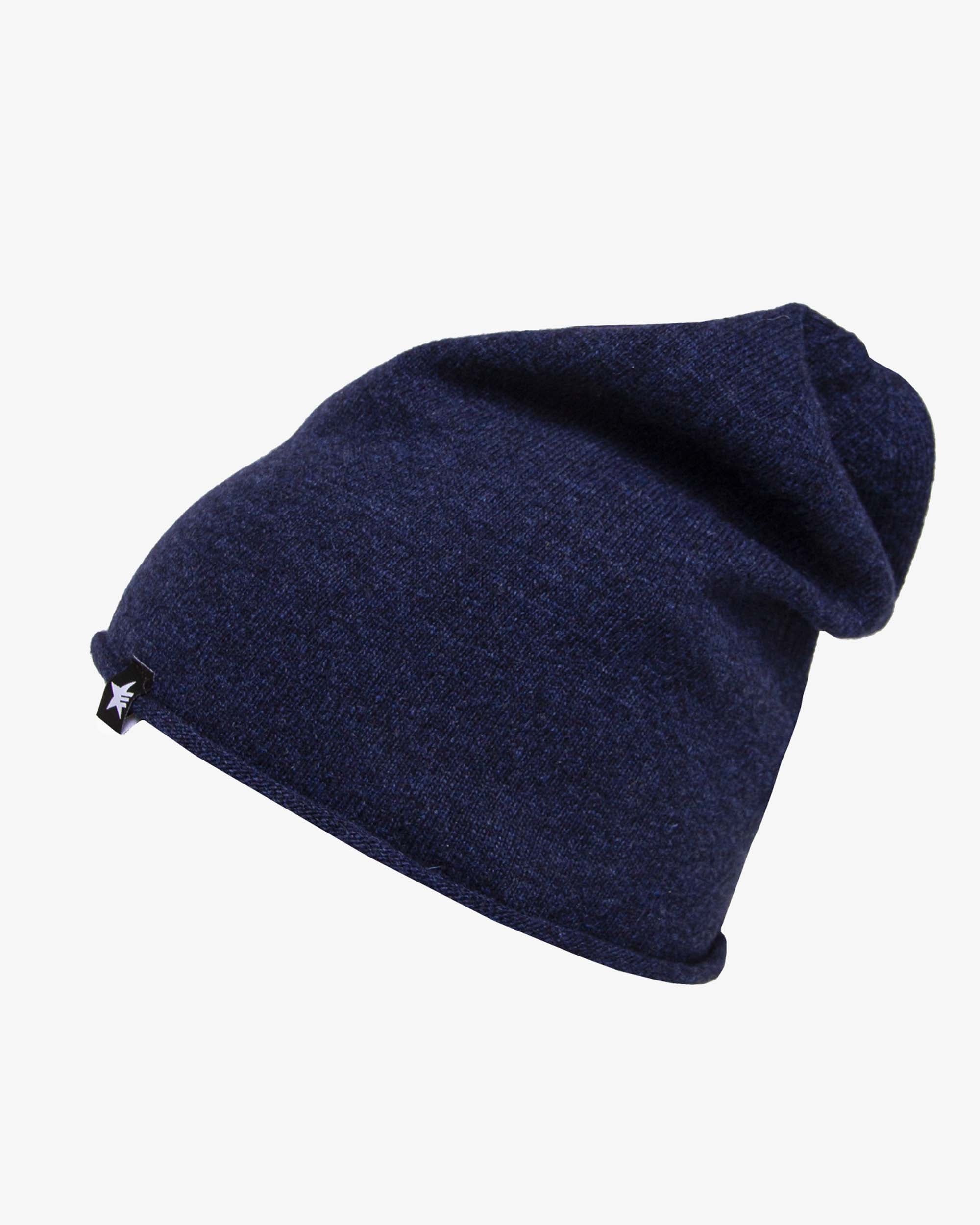 esperando-slap-beanie-m-tze-navy-lammwolle image 2
