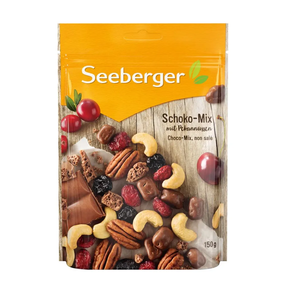 seeberger-schoko-mix-snack-mischung-150-g-mit-schokolade image 1