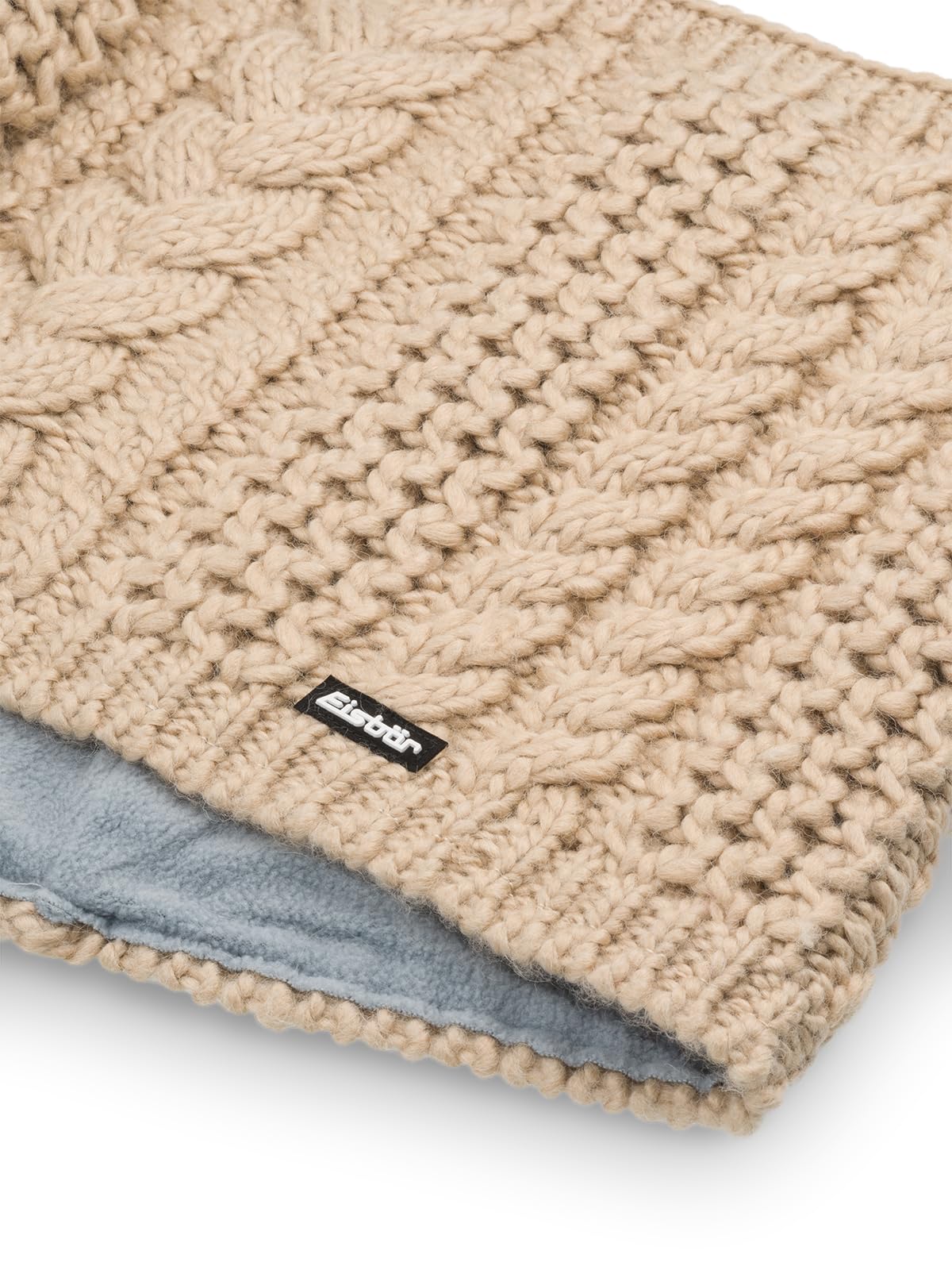eisb-r-afra-loop-beige-merino-schlauchschal-fleece image 2