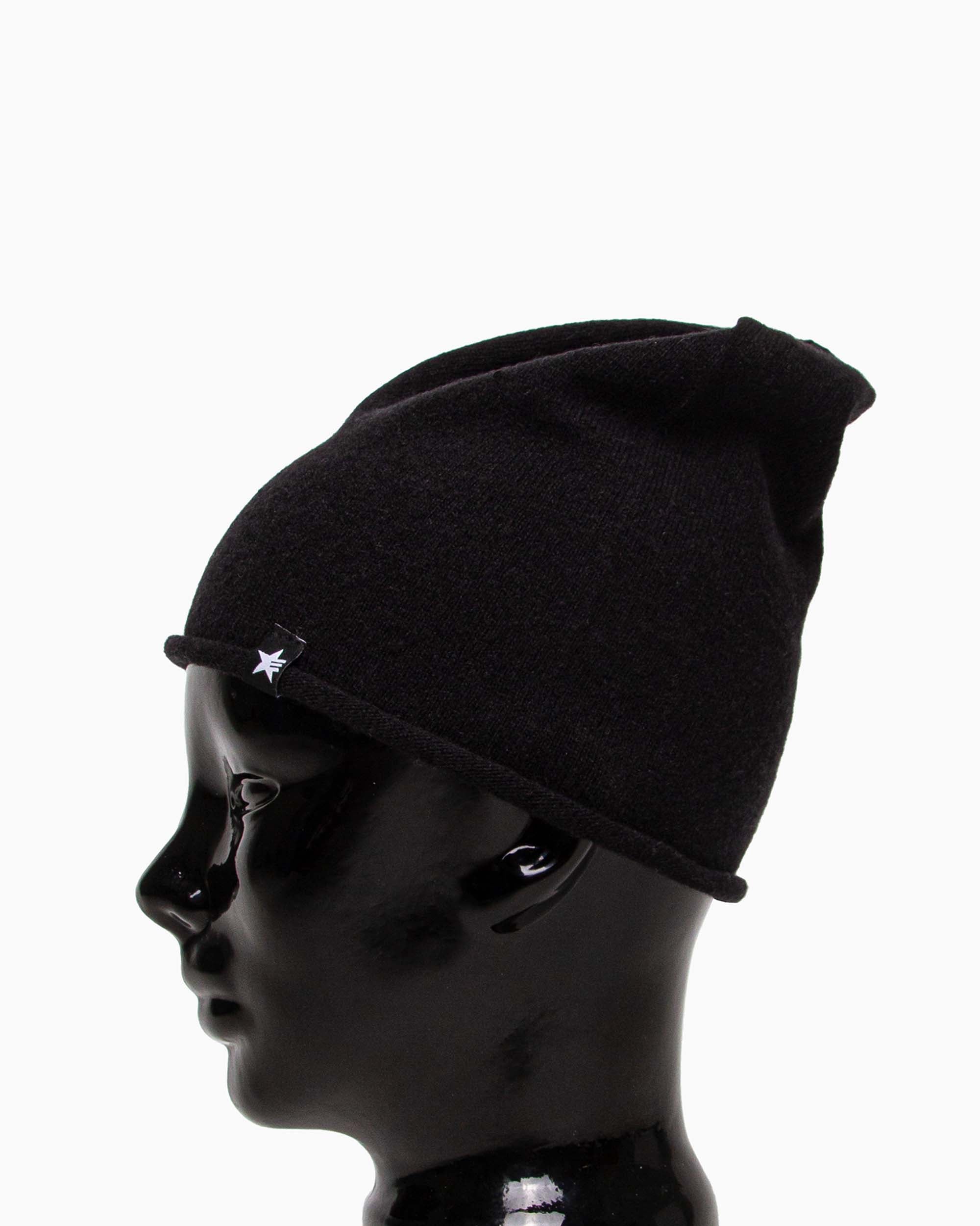 esperando-slap-beanie-m-tze-schwarz-d-nn-lammwolle image 2